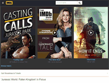 Tablet Screenshot of imdb.com